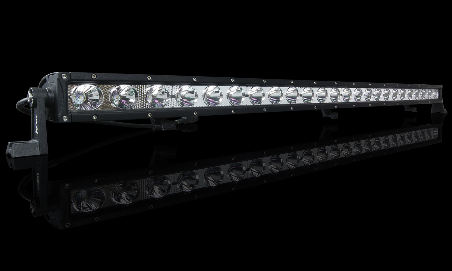 hard korr lighting xd series 40 quot single row led light bar hard korr lighting headlamp