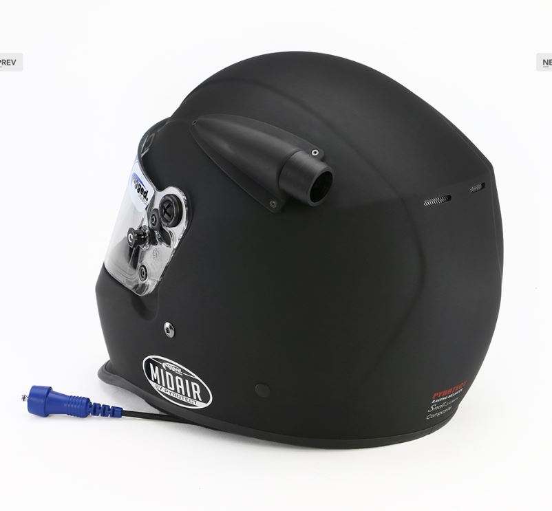 Rugged Radios Helmet Range Pyrotect Midair Helmet Flat Black